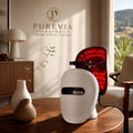 PUREVIA SKIN - masque led  thérapie lumineuse anti âge  anti acné professionnel 7 couleurs