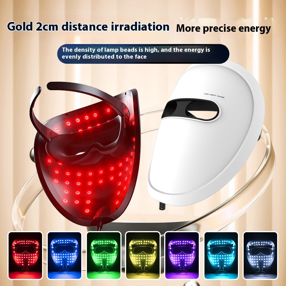 PUREVIA SKIN - masque led  thérapie lumineuse anti âge  anti acné professionnel 7 couleurs